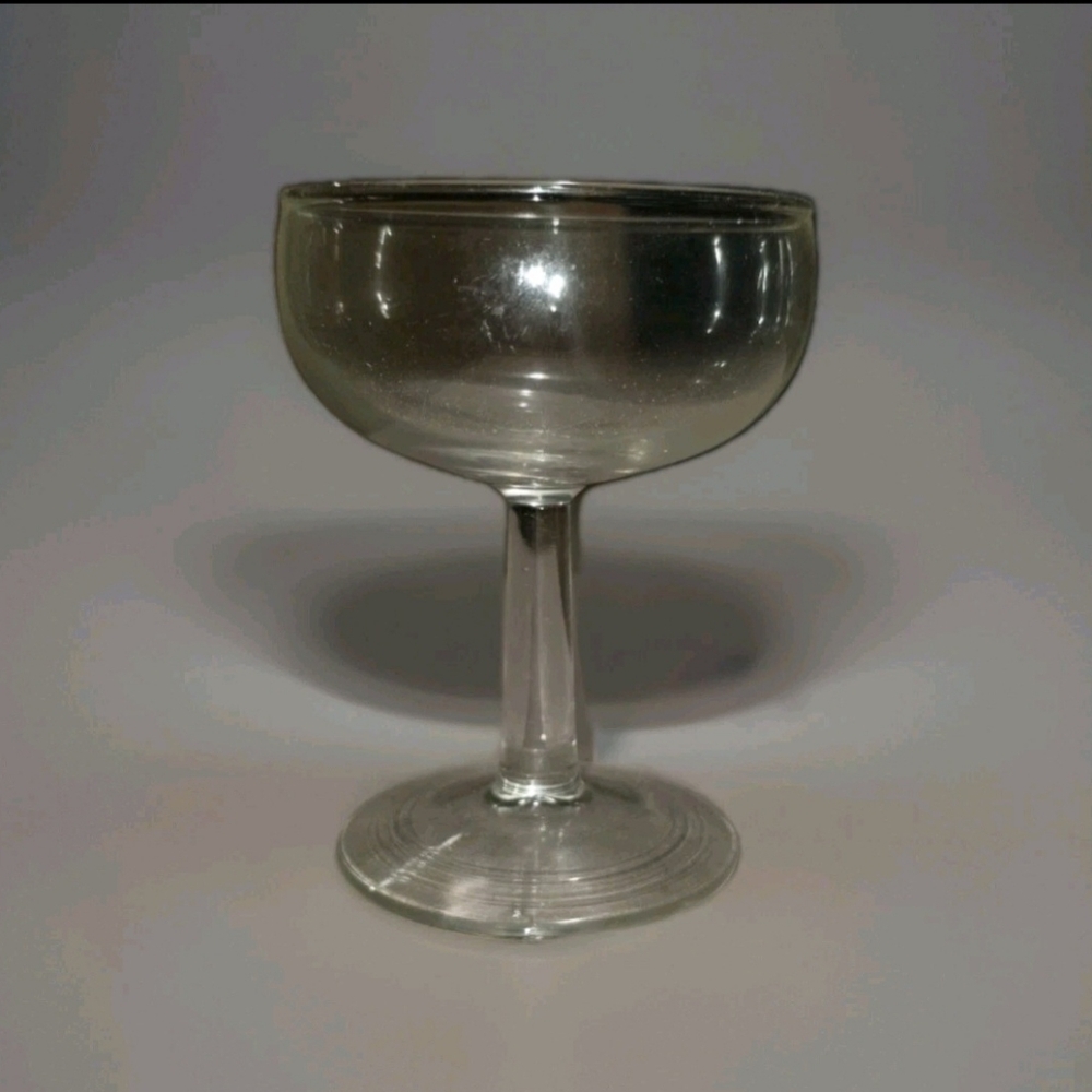 1950's Vintage Glass Coupe